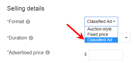 Complete Guide To Selling Digital Products On Ebay - classified ad format