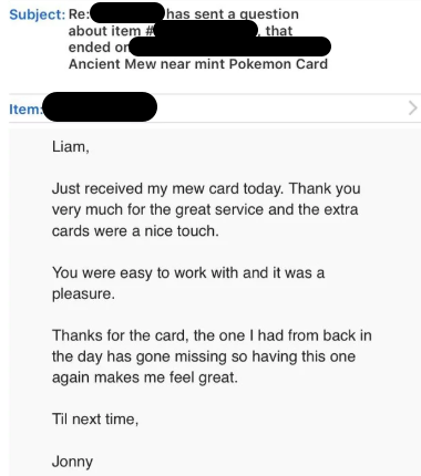 ebay personal messages